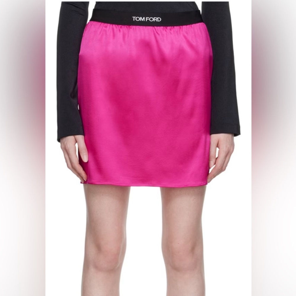 Tom Ford Pink Mini Pencil Skirt Cocktail